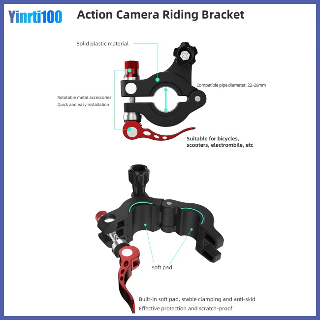 Giá Đỡ Điều Khiển Từ Xa Gắn Xe Đạp Cho dji Rc Pro / dji