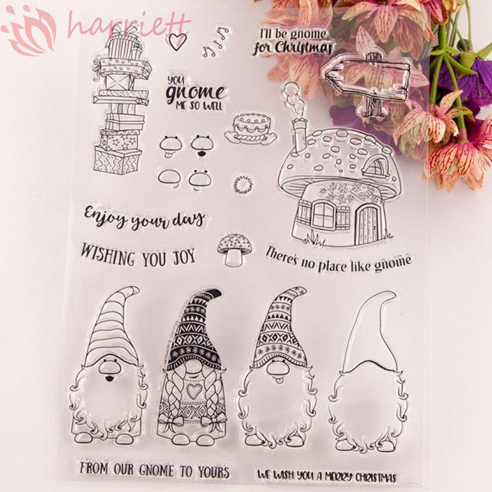 Con Dấu Silicon Trong Suốt In Hình Dễ Thương Dùng Trang Trí Album Ảnh DIY