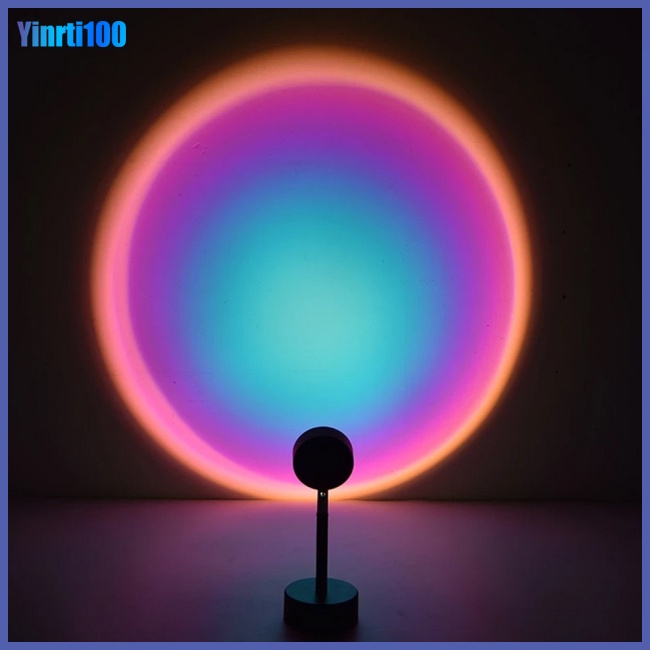 Đèn Led Chiếu Nhiều Màu Sạc Usb Có Thể Điều Chỉnh Góc Độ