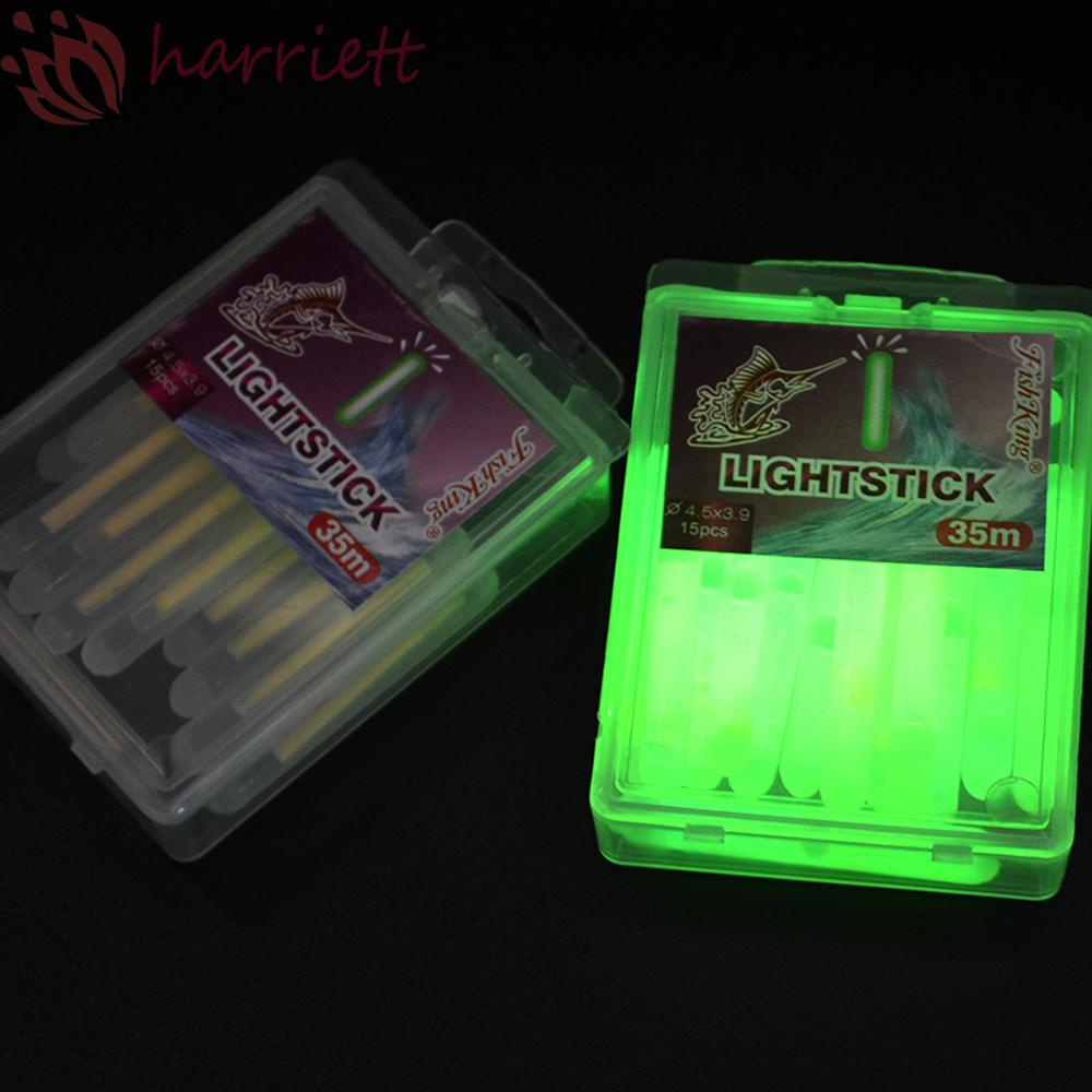 Set 15 Phao Câu Cá Phát Sáng Trong Đêm 4.5mmx39mm