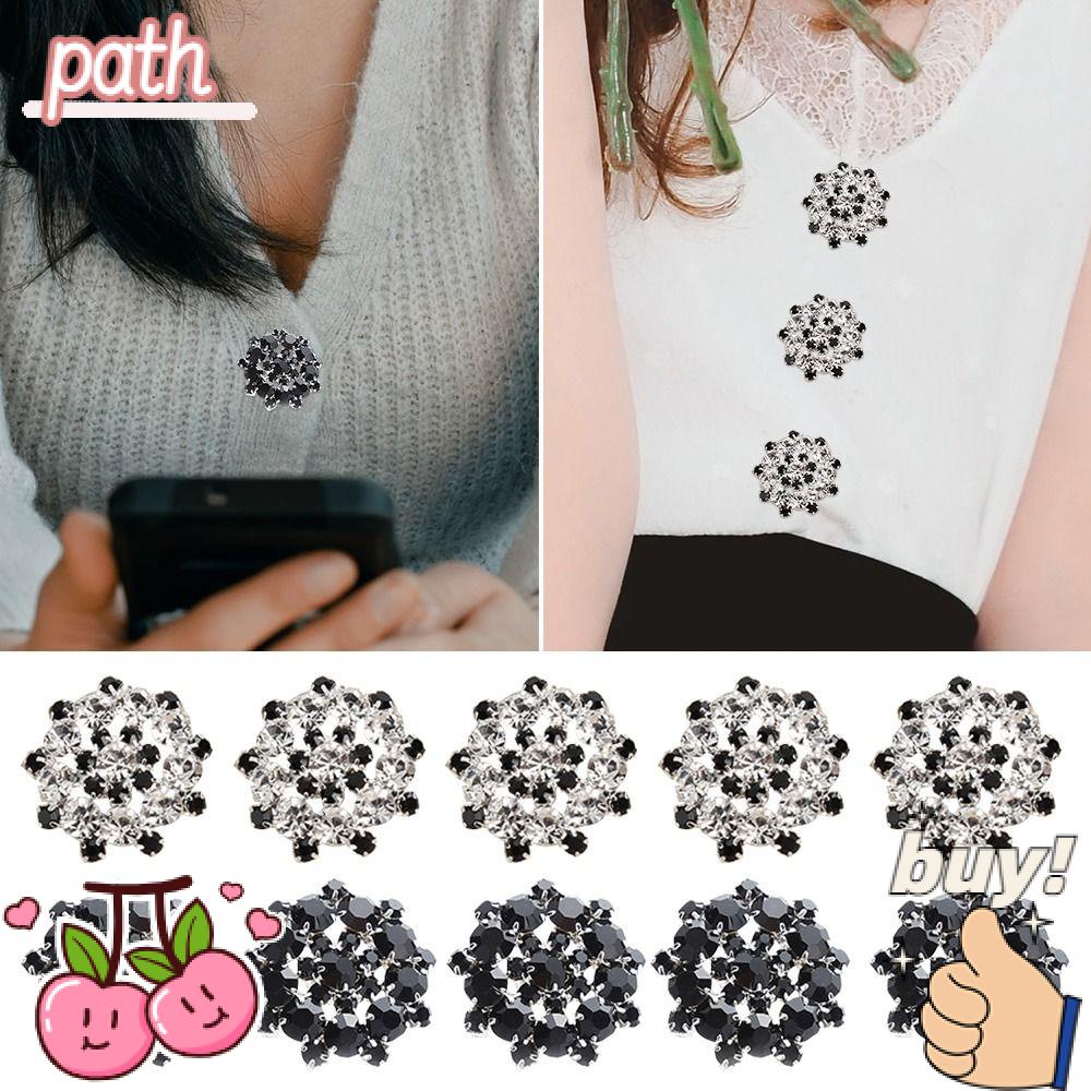 Set 10 Phụ Kiện Kim Loại Chuyên Dụng Cho Trang Trí|Nút Áo Trang Trí Sổ Tay Thủ Công Siêu Bền