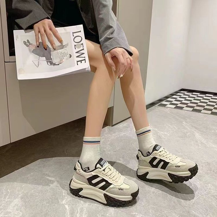 Giày Thể Thao Đế Dày Thời Trang Hàn Quốc Cho Nữ