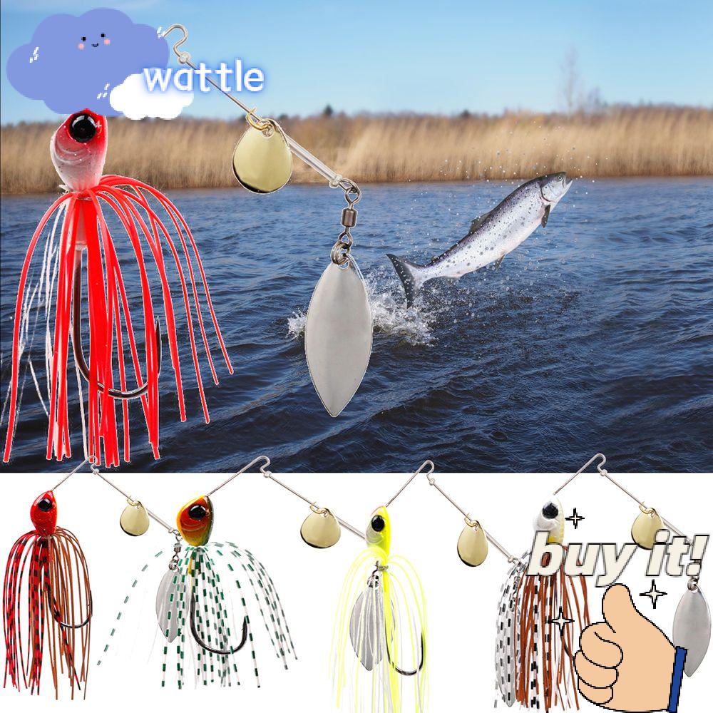 Bộ 2 Mồi Câu Cá Cứng Bằng Kim Loại Lấp Lánh