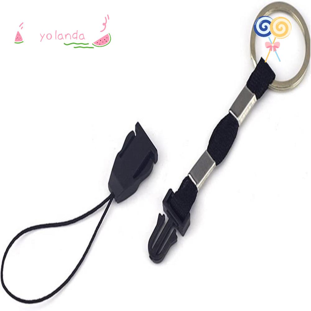 YOLA Dây Nylon Đeo Điện Thoại Cỡ Nhỏ Màu Đen Tháo Rời Được Tiện Dụng Cho Văn Phòng