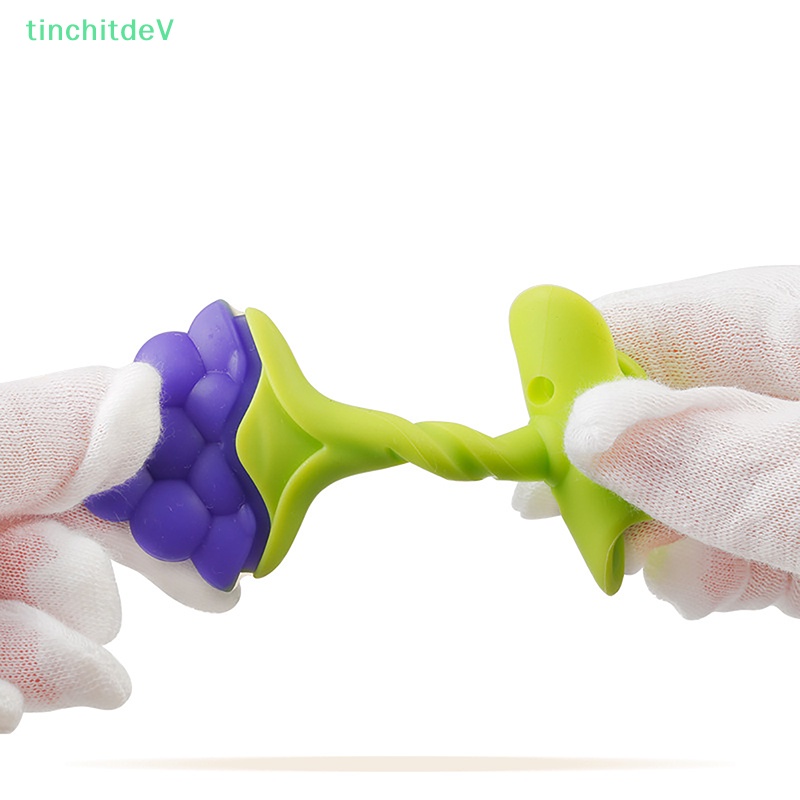 1 Mặt Vòng cổ Bằng Silicon Không BPA Hoạt Hình Cho Bé Mọc Răng