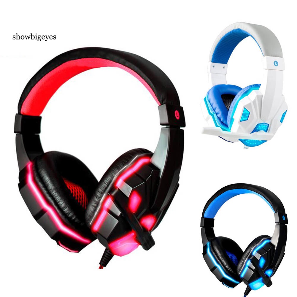 Tai Nghe Chơi Game Có Mic Và Đèn LED Dành Cho PC Laptop