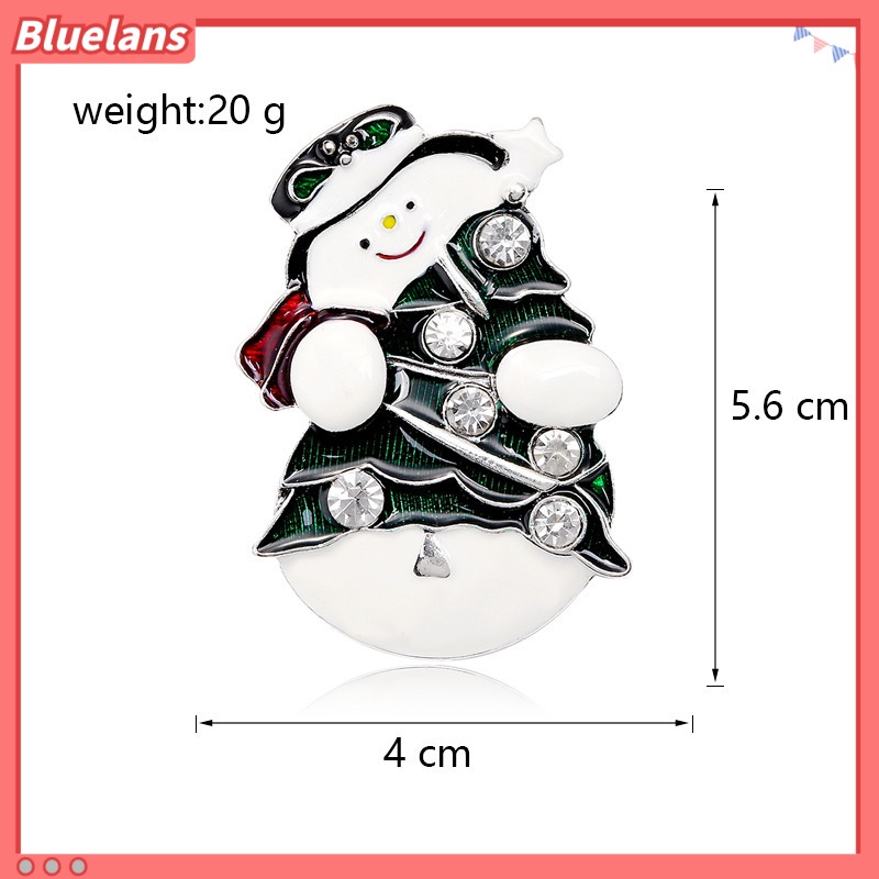 Ghim Cài Áo Hình Người Tuyết Hoạt Hình Phong Cách Âu Mỹ