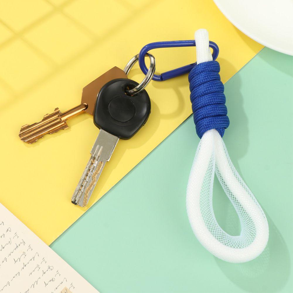 SHOUHOU Dây Treo Túi Xách Màu Dạ Quang Dễ Thương Keychain điện Thoại Di động Lanyard