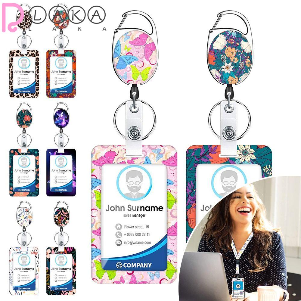 Ví Đựng Thẻ ID / Thẻ ID Có Thể Thu Gọn Tiện Dụng Cho Văn Phòng / Trường Học