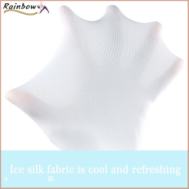 Găng Cánh Tay Chống Nắng Bằng Lụa Lạnh Thời Trang Mùa Hè Cho Nam Nữ