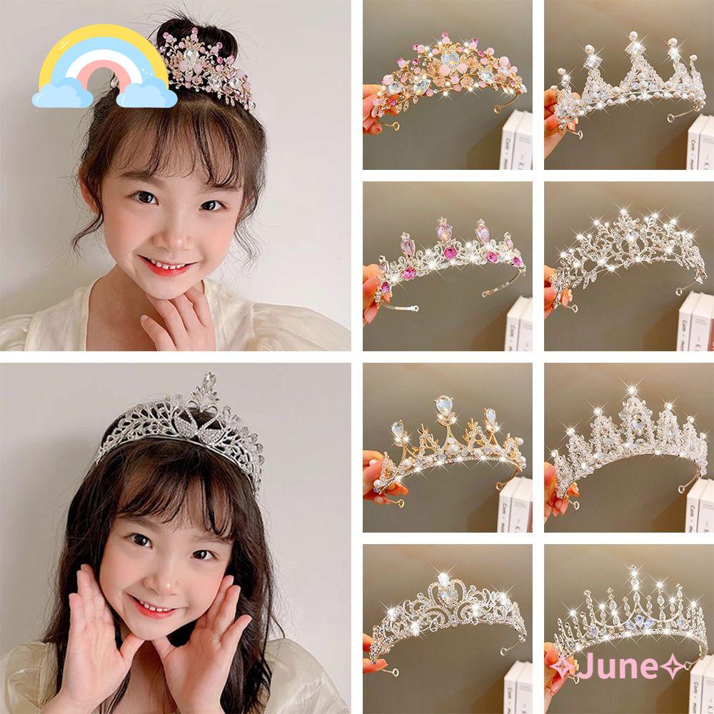 Vương Miện Công Chúa Dự Tiệc Cưới Sang Trọng Cho Bé Gái