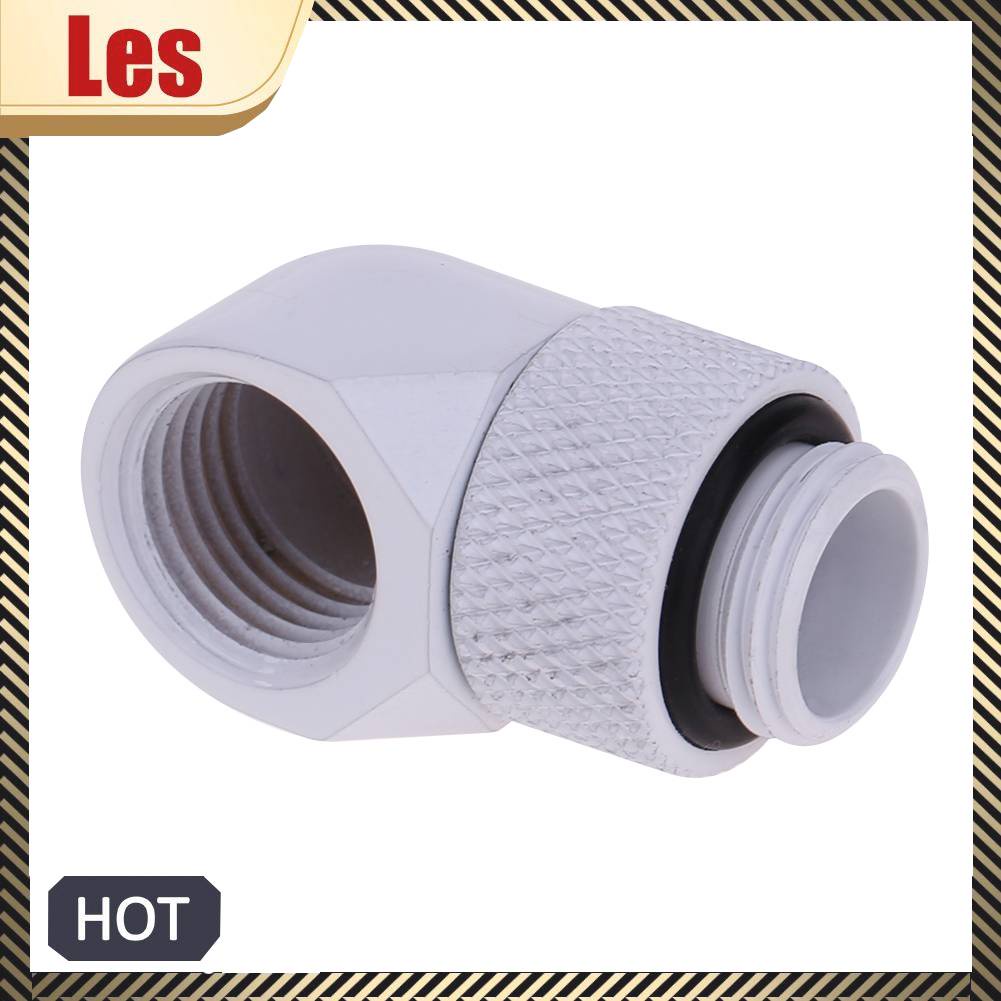 Đầu Nối Ống Nước Làm Mát G1 / 4 Ren 90 Độ