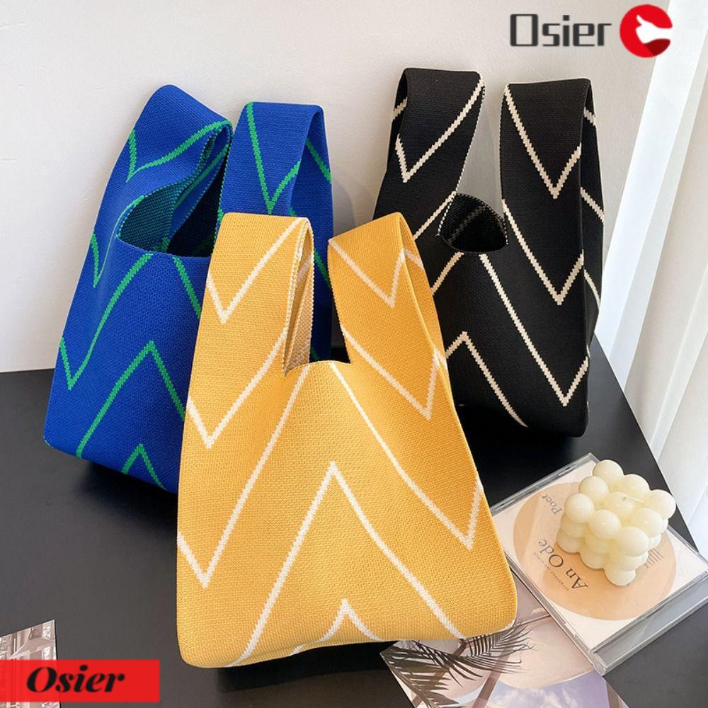 OSIER1 Túi Xách Đeo Vai Đan Len Thời Trang Mới 1 Cho Nữ