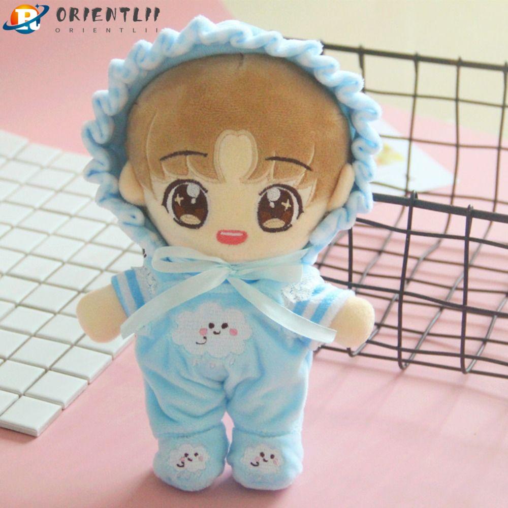 ORIENTLII Bộ Quần Áo 4 Kiểu Dành Cho Búp Bê 20cm