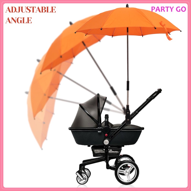 Dù Che Nắng Chống Tia UV Chống Thấm Nước Thông Dụng Gắn Xe Đẩy Em Bé