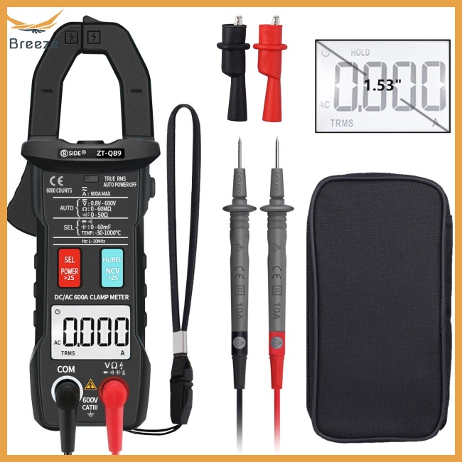 Đồng Hồ Vạn Năng Kỹ Thuật Số BSIDE DC / AC 600A Rms 6000