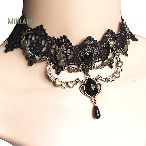 [Mok Abh] Vòng Cổ Choker Phong Cách Steampunk Vintage