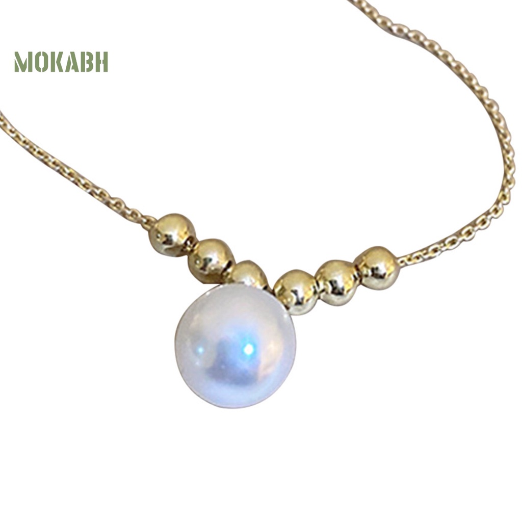 [Mok Abh] Vòng Cổ Choker Màu Sắc Tươi Sáng Không Gây Dị Ứng Thiết Kế Đơn Giản Thân Thiện Với Làn Da Cho Nữ