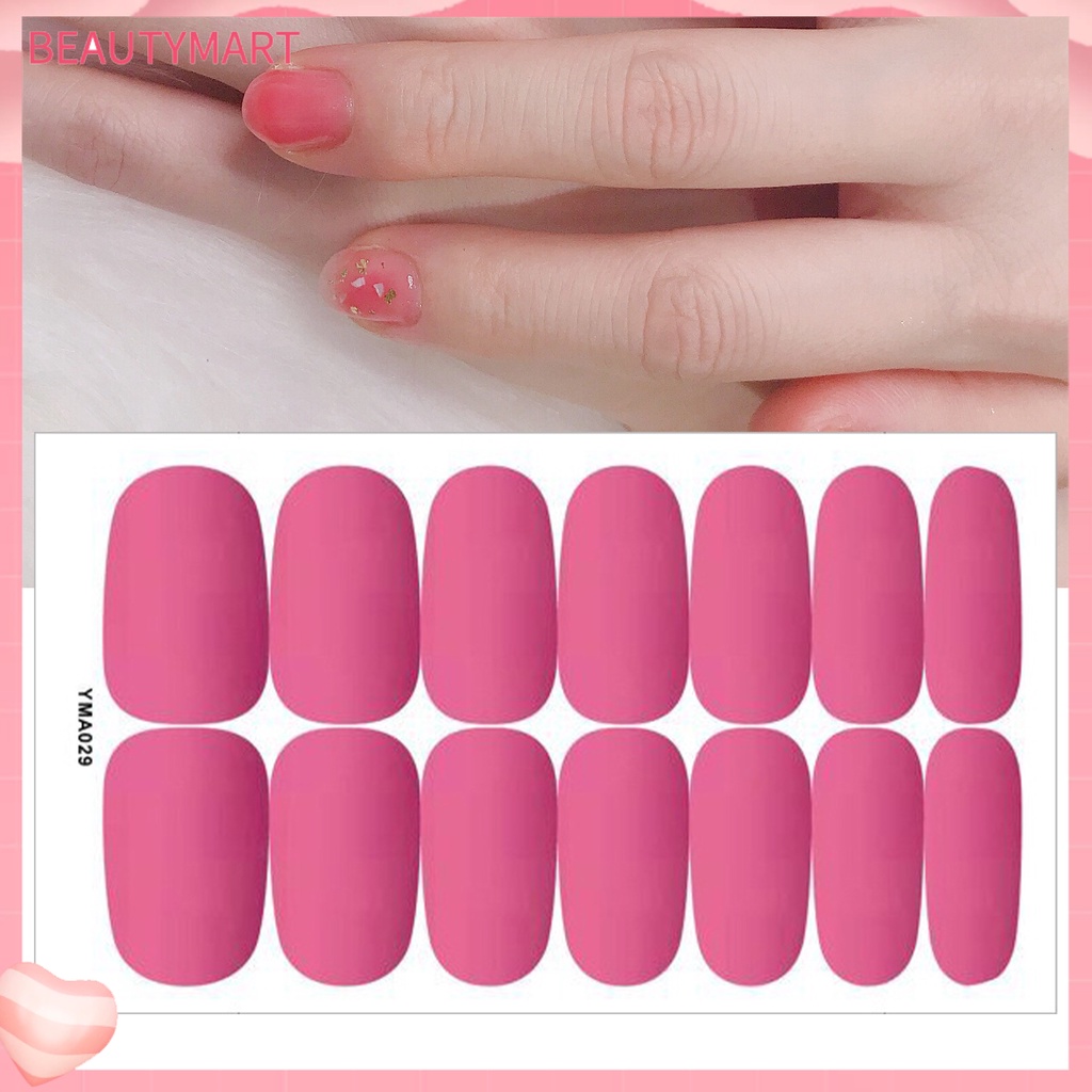 Miếng Dán Móng Tay Tự Dính Siêu Mỏng Độc Đáo Cho Nữ