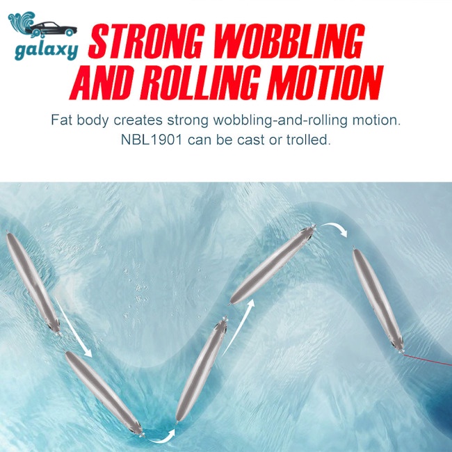 Galaxy Mồi Câu Cá Giả 9cm / 16g Chất Lượng Cao