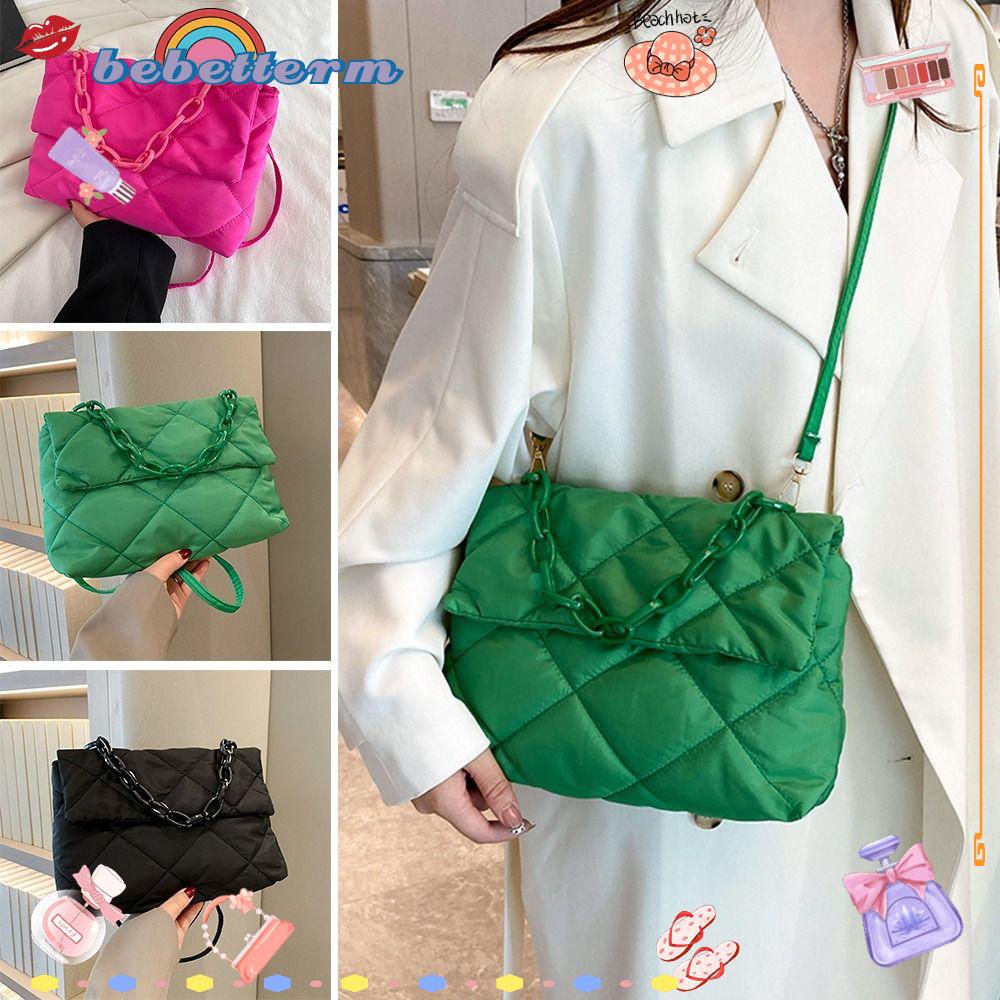 BEBETTERM Túi Tote Đeo Vai Cotton Không Gian Cho Nữ