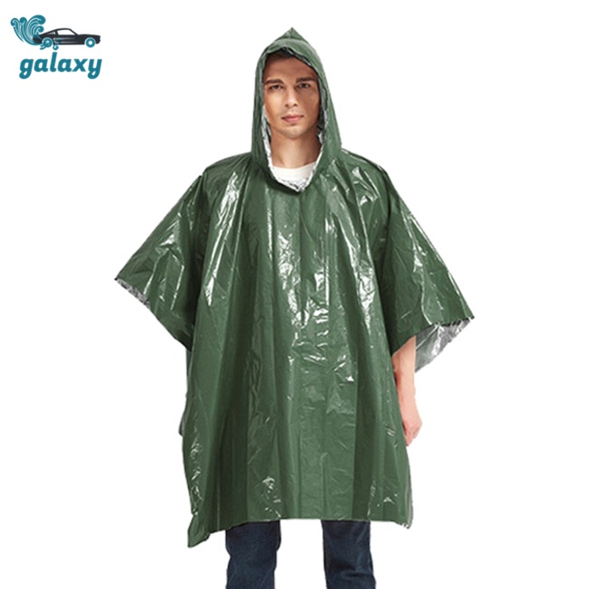 Galaxy Áo Mưa Dày Dặn Cách Nhiệt Dùng Một Lần Tiện Dụng