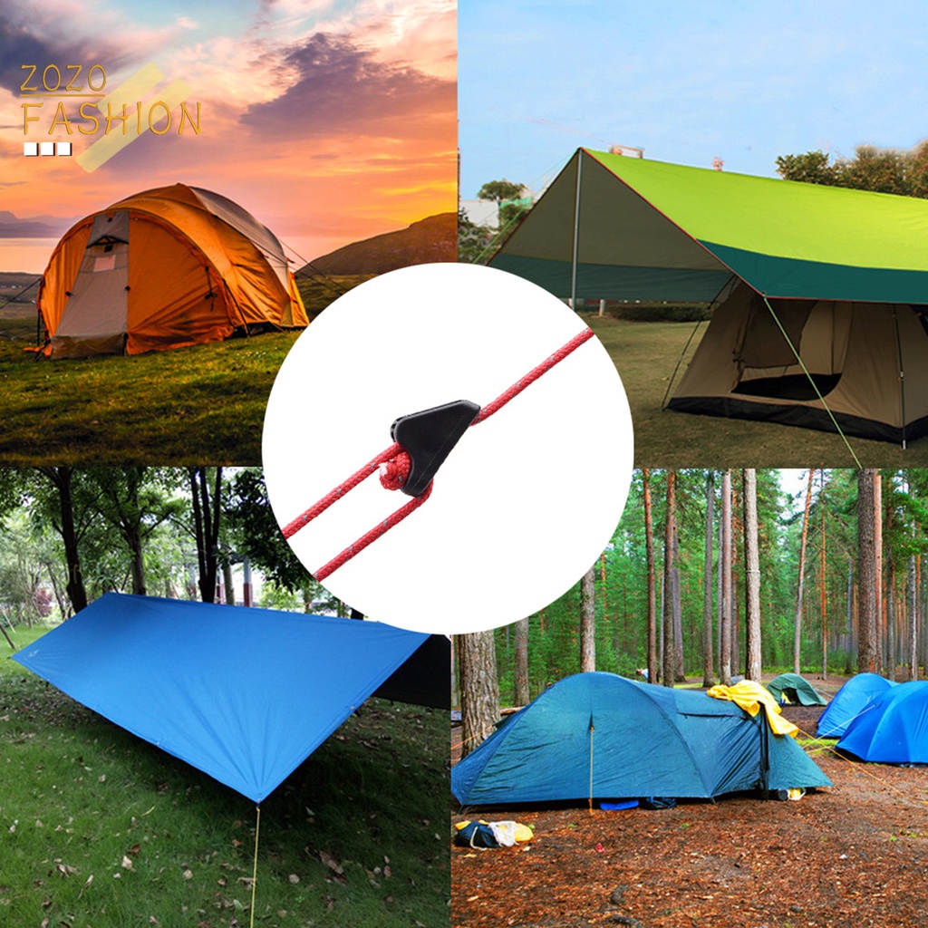 Set 20 / 20 Móc Khóa Dây Lều Hình Tam Giác Tiện Lợi