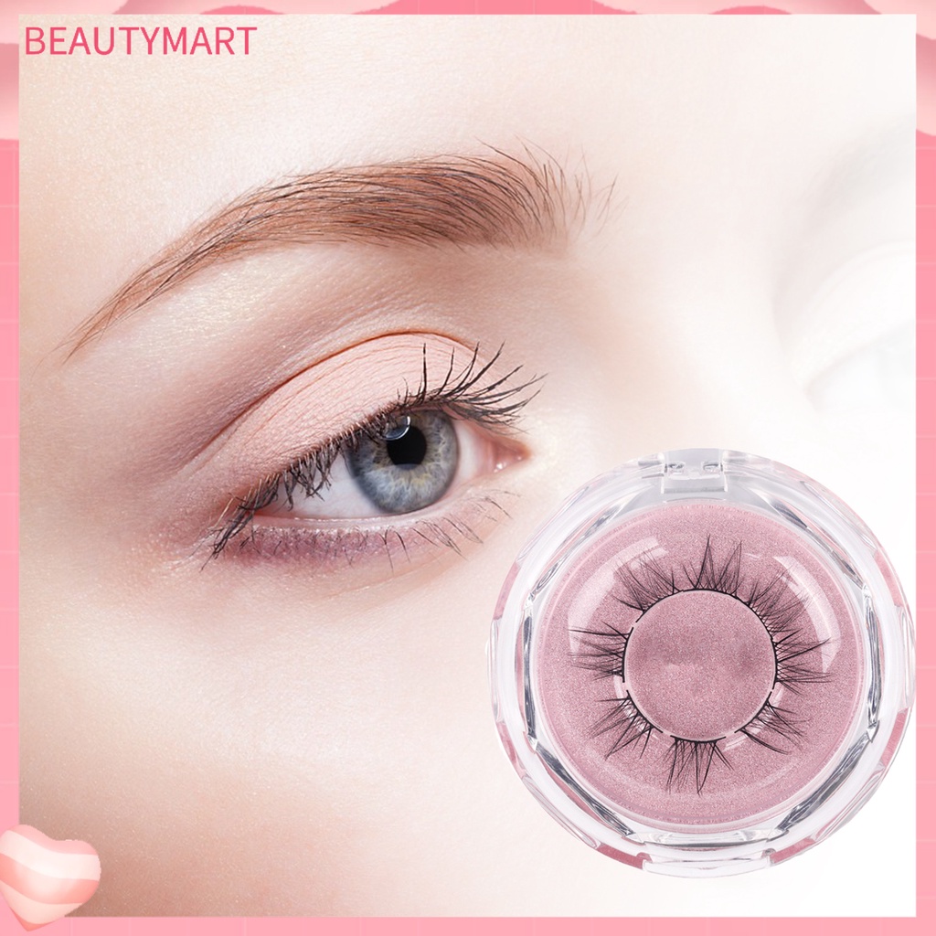 1 Cặp Lông Mi Giả Sợi Mềm Chống Thấm Nước Trang Điểm Nối Dài Lông Mi