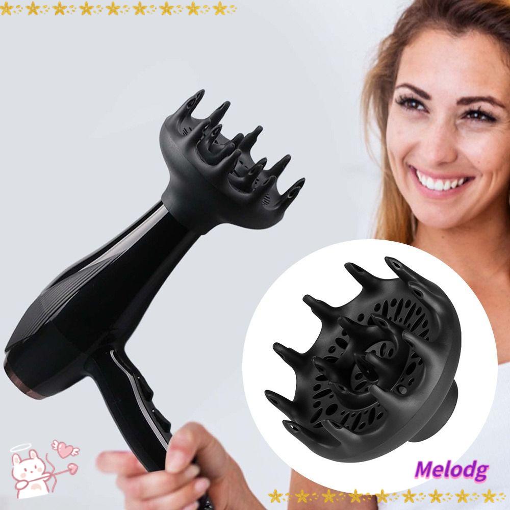 MELODG Máy Sấy Tóc Khuếch Tán Màu Đen Chuyên Dụng Cho Salon