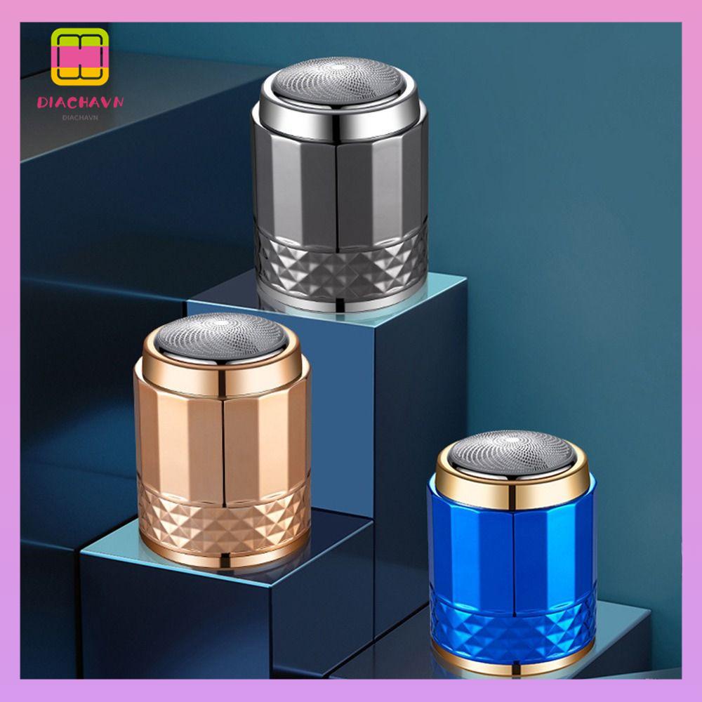 Máy Cạo Râu Điện Tử Tự Động Kích Thước Bỏ Túi Có Thể Sạc Lại Bằng Cổng USB Cho Nam