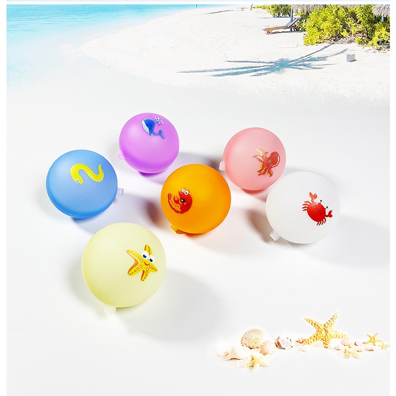 Đồ Chơi Chiến Đấu Nước Cổ Polo Bằng Silicone Có Thể Tái Sử Dụng