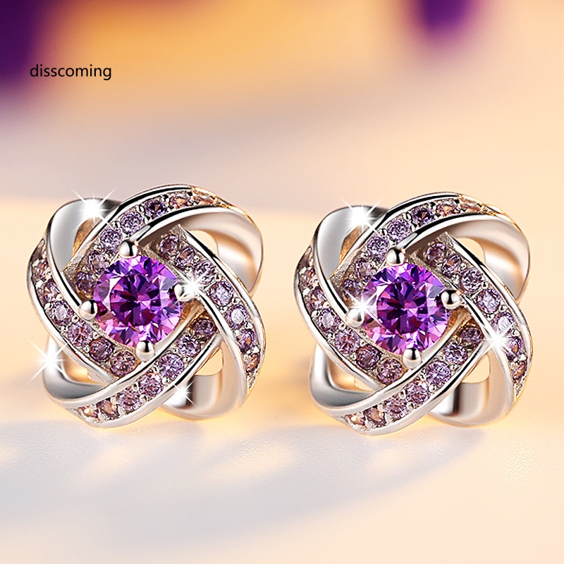 Đầm Nữ Kiểu Dáng Dễ Thương Xinh Xắn Hợp Thời Trang| Đôi Khuyên Tai Đính Đá Zircon Thời Trang Cho Nữ