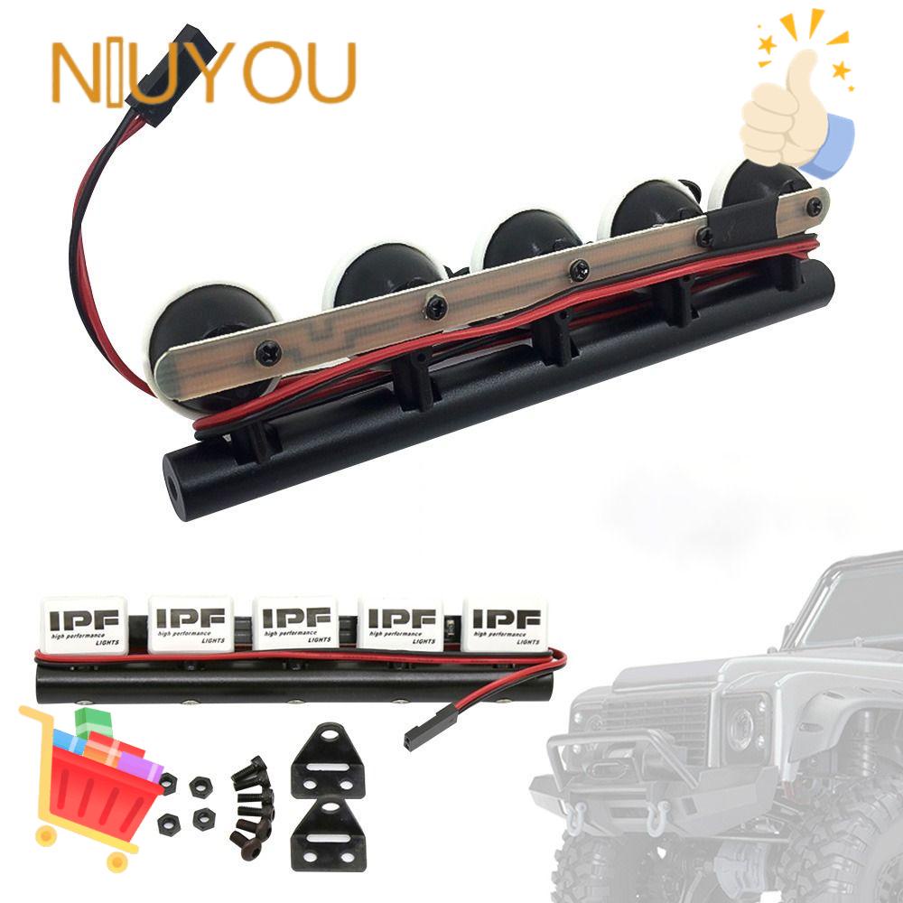 NIUYOU Đèn Led Hình Vuông Tròn Gắn Nóc Xe Hơi Trx6 Trx4 Rgt Ipf Axial Scx10