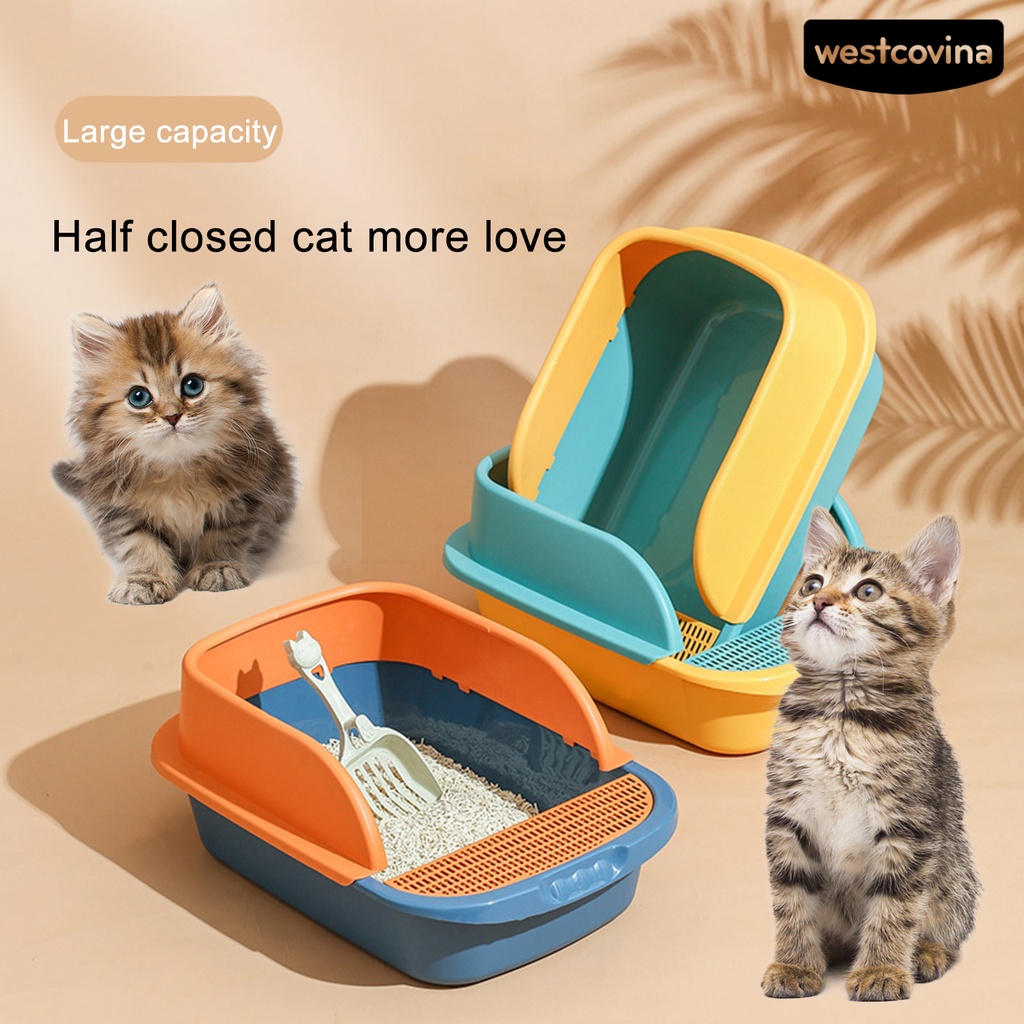 [COD]♞Hộp Rào Bảo Vệ Mèo Chống Văng Màu Sắc Tương Phản Có Thể Tháo Rời Tiện Dụng