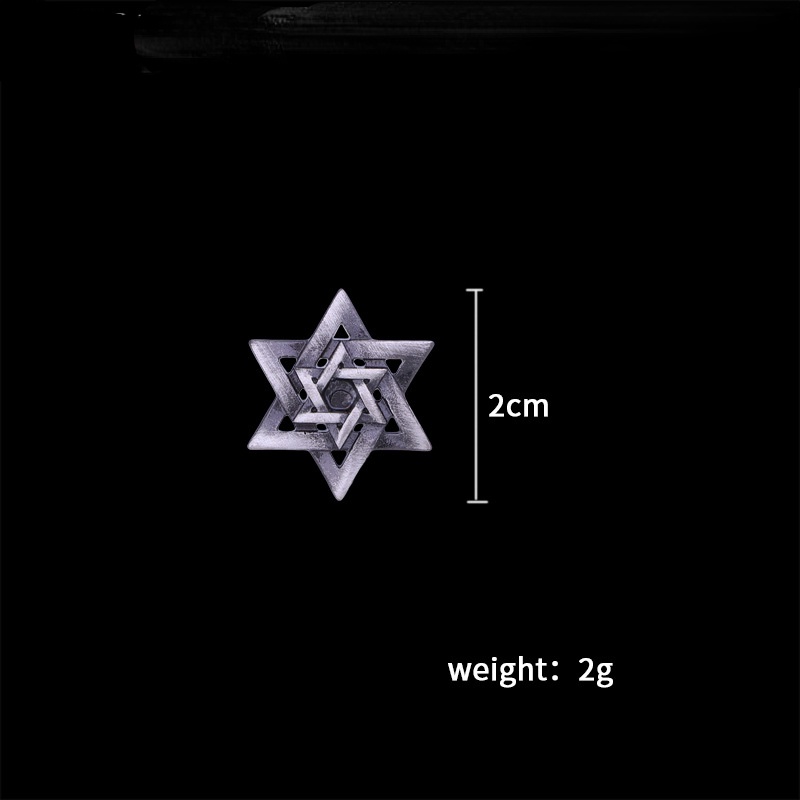 Ghim Cài Áo Vest Hexagram Hoàn Hảo Cho Bất Kỳ Occasion