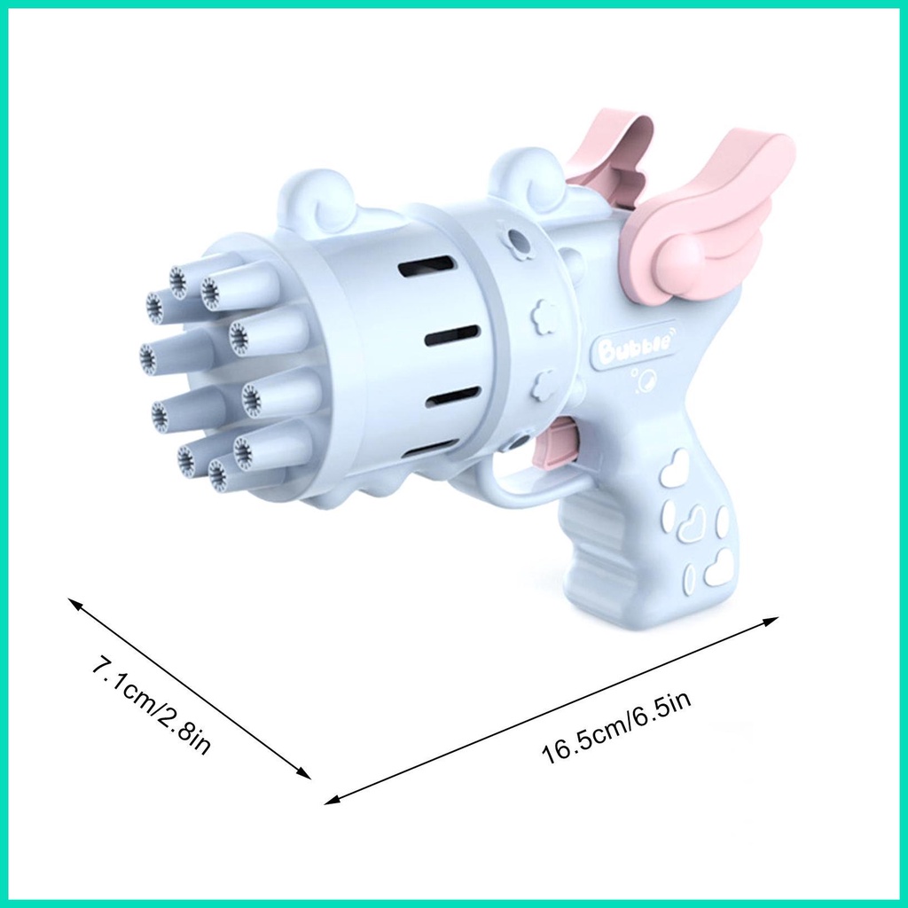 Máy Thổi Bong Bóng Hình Đôi Cánh Thiên Thần 10 Cánh Cho Bé 2022