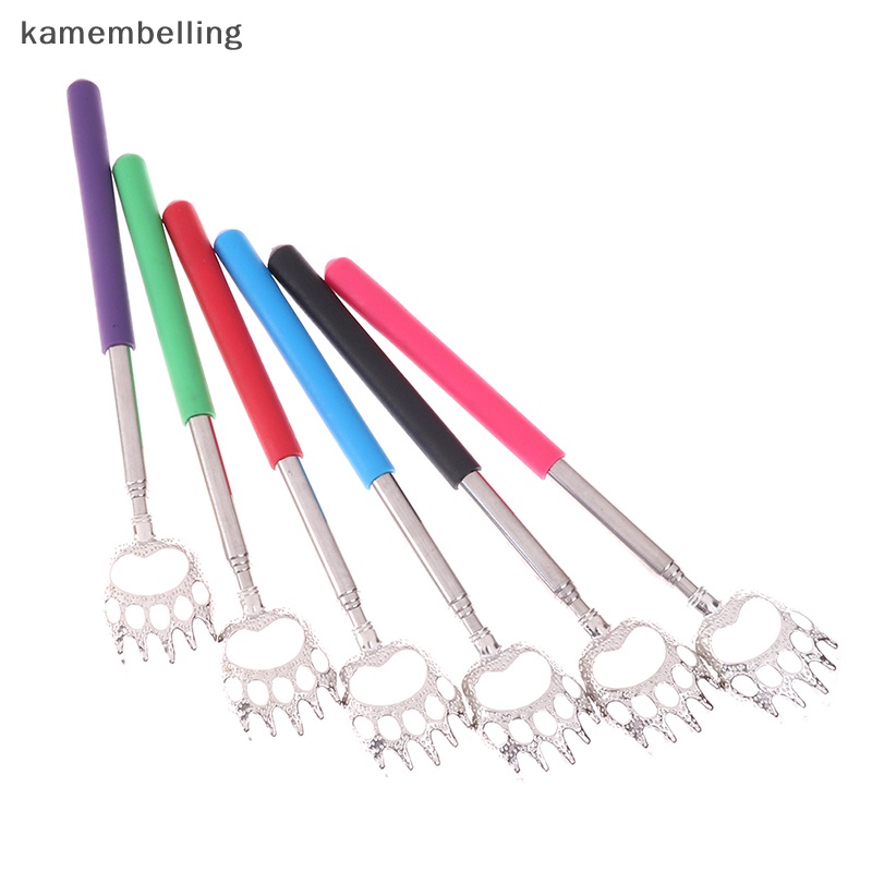 Kamembelling Dụng Cụ Gãi Lưng Hình Móng Vuốt Gấu Mềm Có Thể Thu Gọn