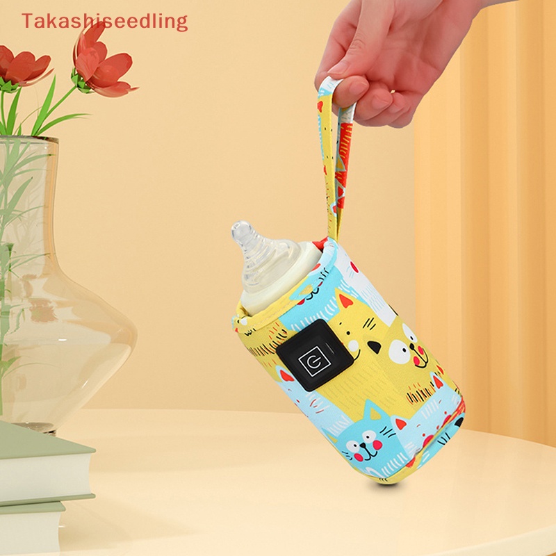 Túi Hâm Nóng Bình Sữa Cho Bé Sơ Sinh Sạc USB Cách Nhiệt Mang Đi Du Lịch Tiện Lợi