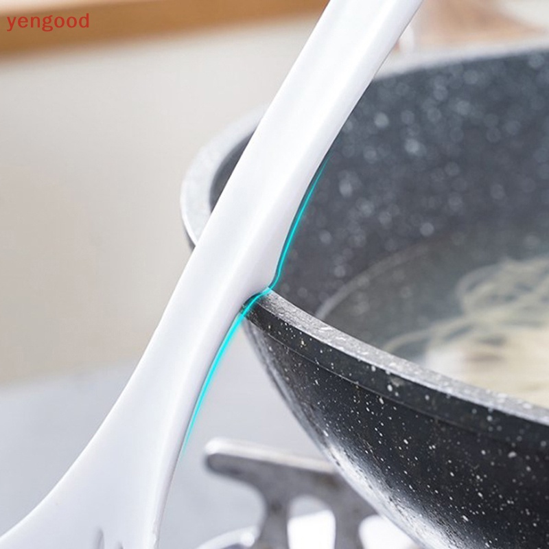 (YGD) Muỗng Lọc Nước Nóng / Nấu Mì Tay Cầm Dài Cỡ Lớn Phong Cách Nhật Bản Cho Nhà Bếp