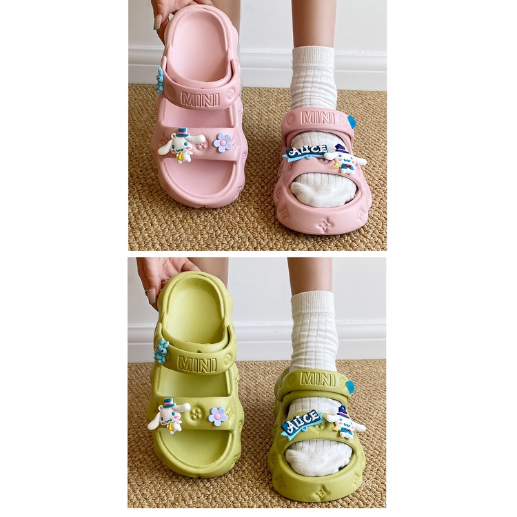 Dép Lê Đế Dày Thời Trang Mùa Hè 2023 Cho Nữ