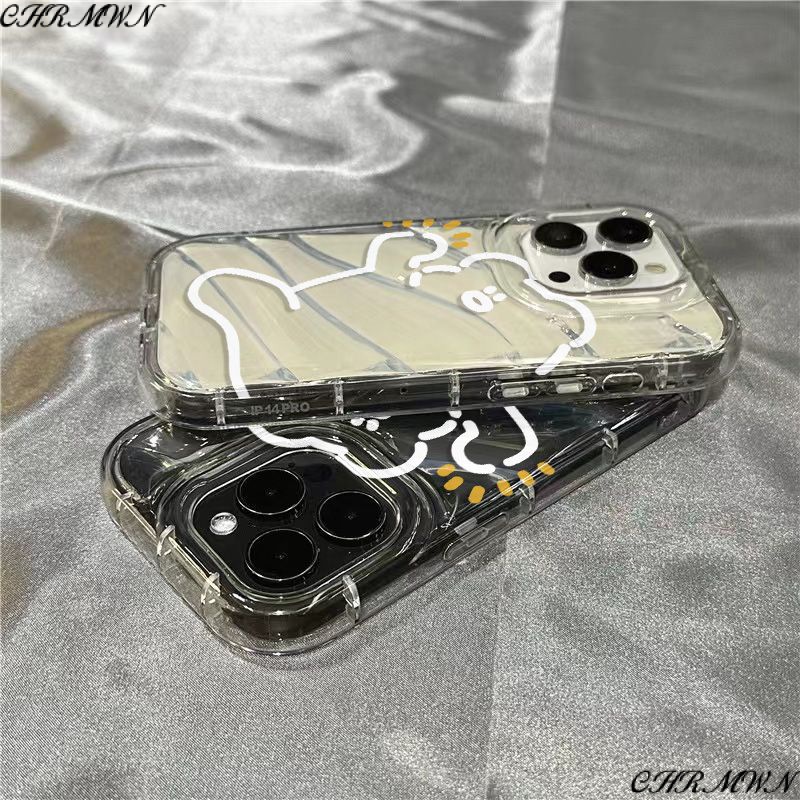 Ốp Điện Thoại Mềm Trong Suốt In Hình Gấu Mập Dễ Thương Cho Iphone 14Promax 1312 / 11 7 / 8plus xr / sins NYDP