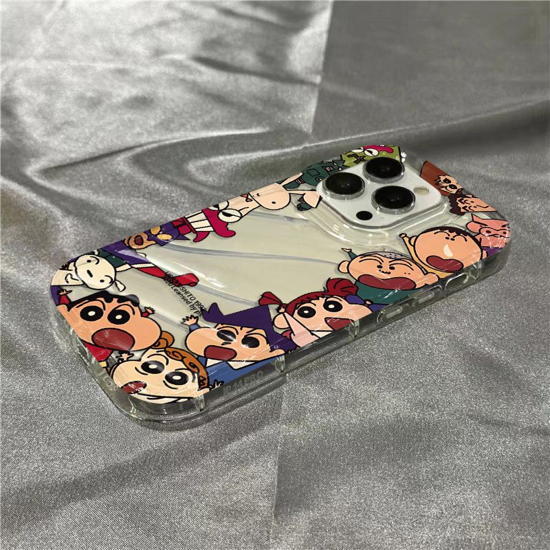 Ốp Điện Thoại Mềm Trong Suốt In Hình Hoạt Hình Dễ Thương Cho iPhone14promax 1312 / 11 7 / 8plus xr / sins GIHE