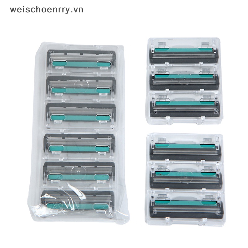 Set 3 Lưỡi Dao Cạo Râu An Toàn Tiện Dụng