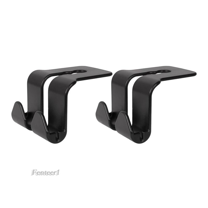 Set 2 Móc Treo Đồ Gắn Lưng Ghế Xe Hơi SUV Fenteer1 Tiện Dụng