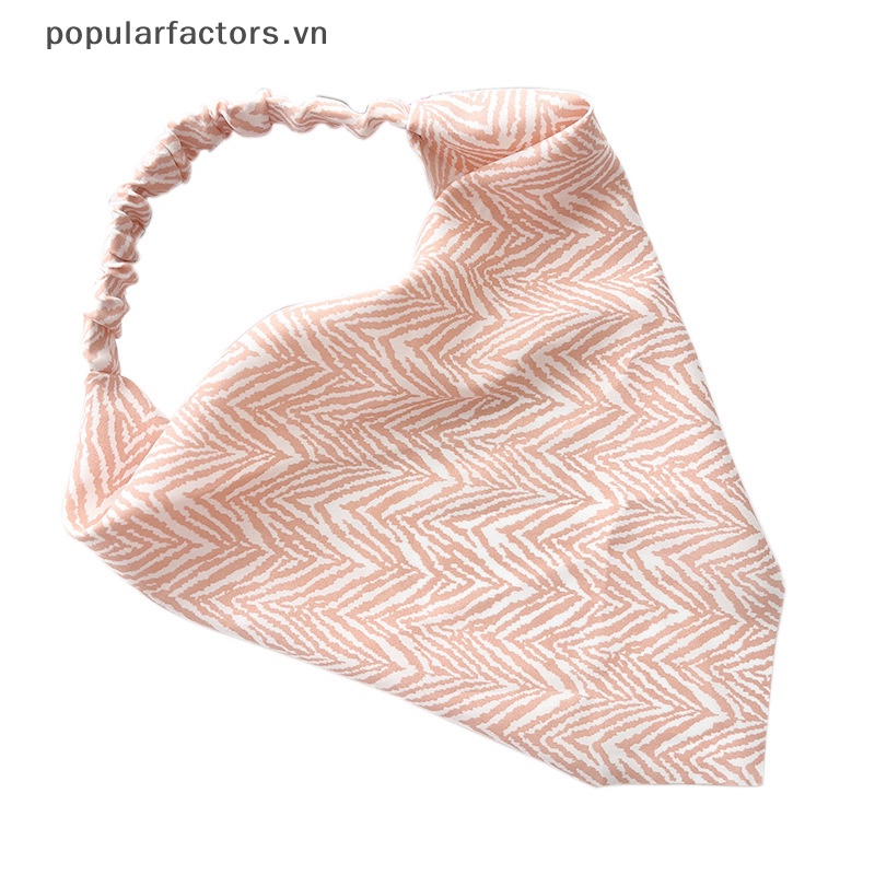 Băng Đô Co Giãn Họa Tiết Sọc Nhiều Màu Sắc Thời Trang Cho Nữ