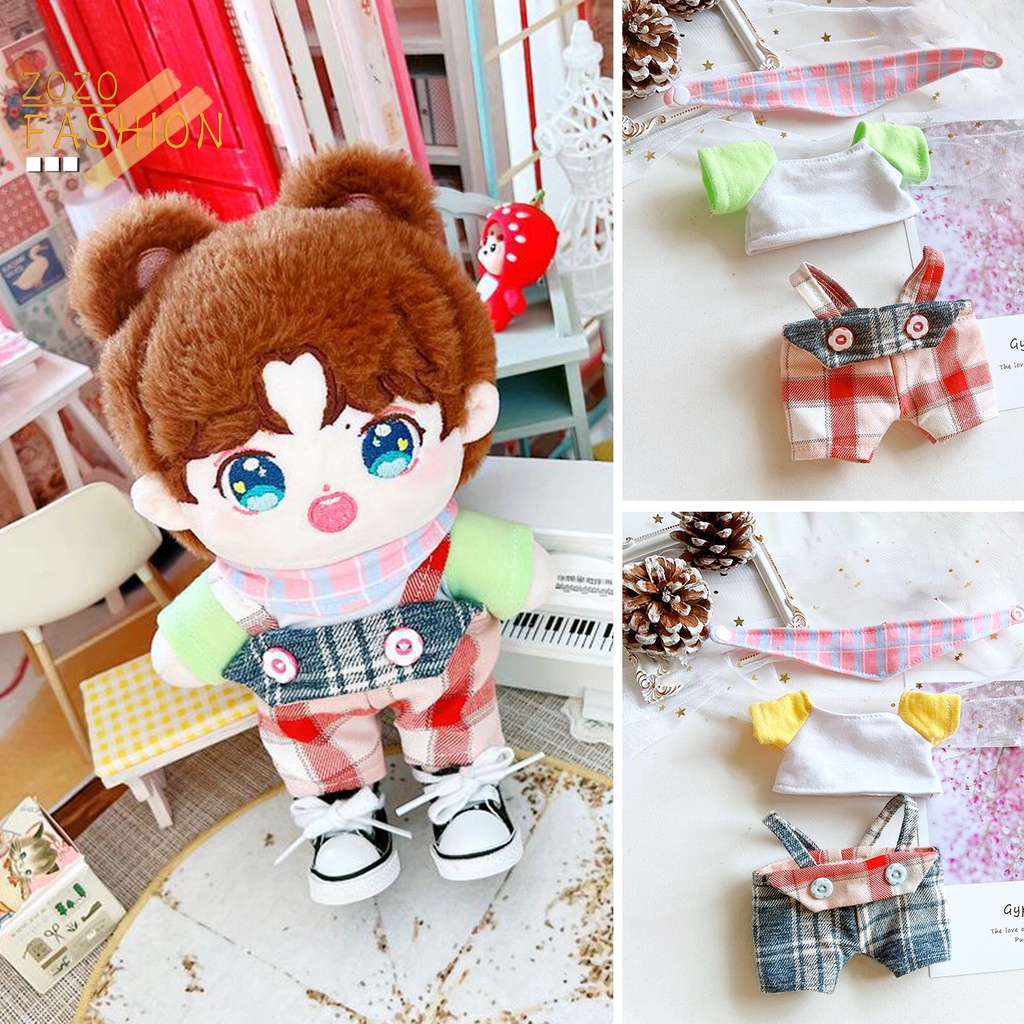 1 Bộ Quần Áo Búp Bê Thời Trang Dễ Thương 20cm
