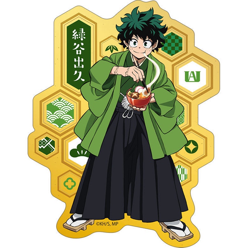 Mô Hình Đứng Bằng Acrylic Hình Anime My Hero Academia Trang Trí Bàn Làm Việc