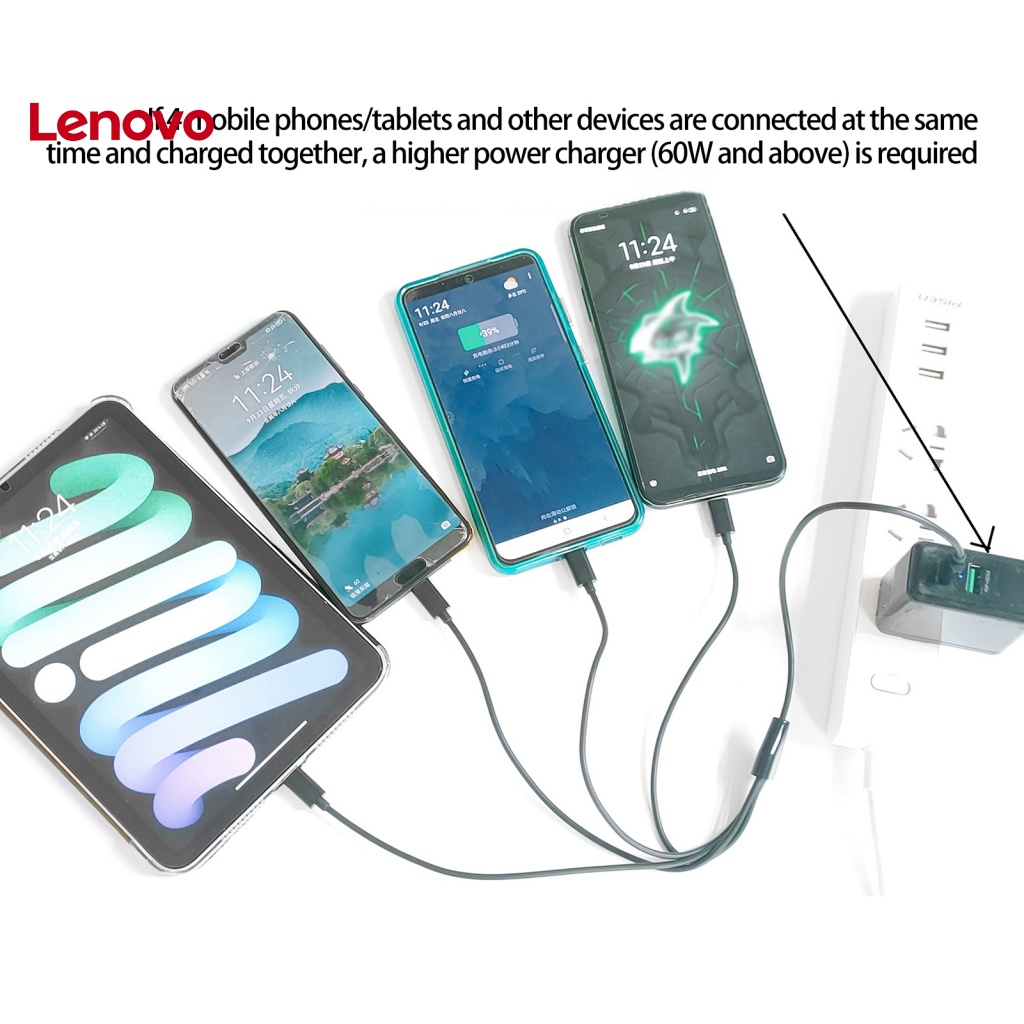 Dây Cáp Sạc Nhanh USB Đa Năng 4 Trong 1 Cho Điện Thoại Huawei