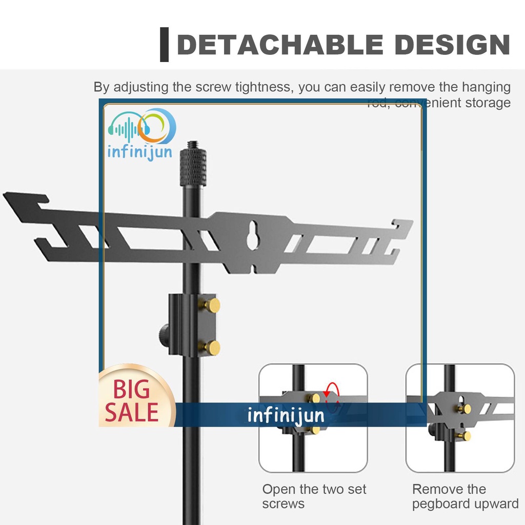 Giá Đỡ Đèn Sàn Có Thể Điều Chỉnh Chiều Cao Và Góc Độ