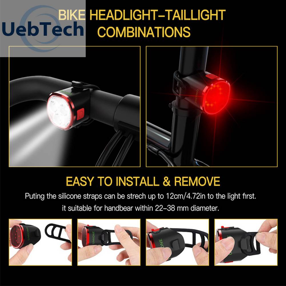 Đèn Pha LED Chống Thấm Nước Cho Xe Đạp Leo Núi